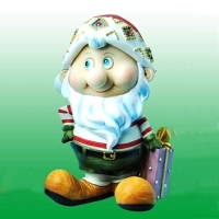 Новогодняя декоративная фигурка "Гном" 17289 артикул 12372b.