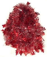 Новогодняя мишура Цвет: красный, 270 см 9248 артикул 12377b.