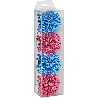 Набор новогодних украшений "Фонарики", 4 шт 11342 артикул 12381b.