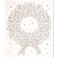 Оконное украшение "Венок" 12067 артикул 12503b.