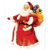 Оконное украшение "Дед Мороз" 12058 артикул 12507b.