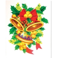 Оконное украшение "Новогодняя ветвь" 12061 артикул 12509b.