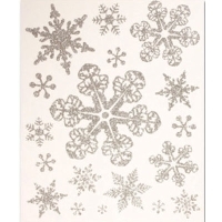 Оконное украшение "Снежинки" 12074 артикул 12526b.