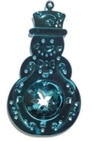 Новогоднее украшение "Снеговик" 11896 артикул 12538b.