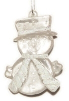 Новогоднее украшение "Снеговик" 12214 артикул 12543b.