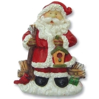 Магнит новогодний "Санта со скворечником" 12447 артикул 12555b.